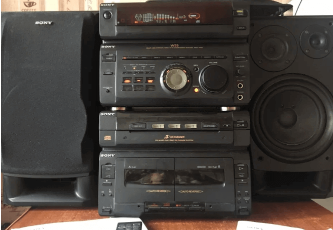 Sony mhc w55