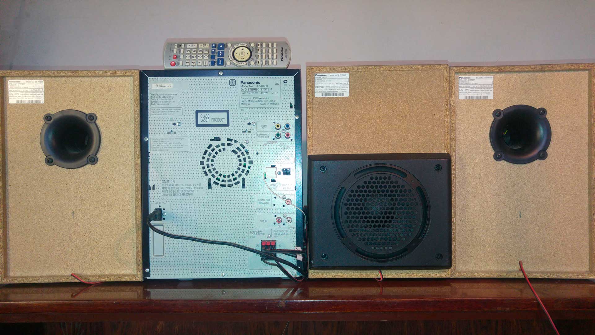 panasonic vk660 rear