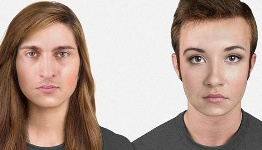 Результат замены лиц измененные лица